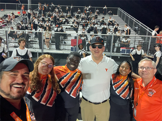 Tiger Band Team With Moran